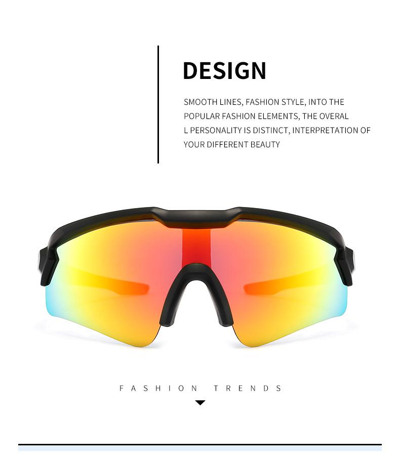 Polarisierte Outdoor-Sonnenbrillen für Damen und Herren, UV-beständige Fahrradsonnenbrillen, Sportbrillen