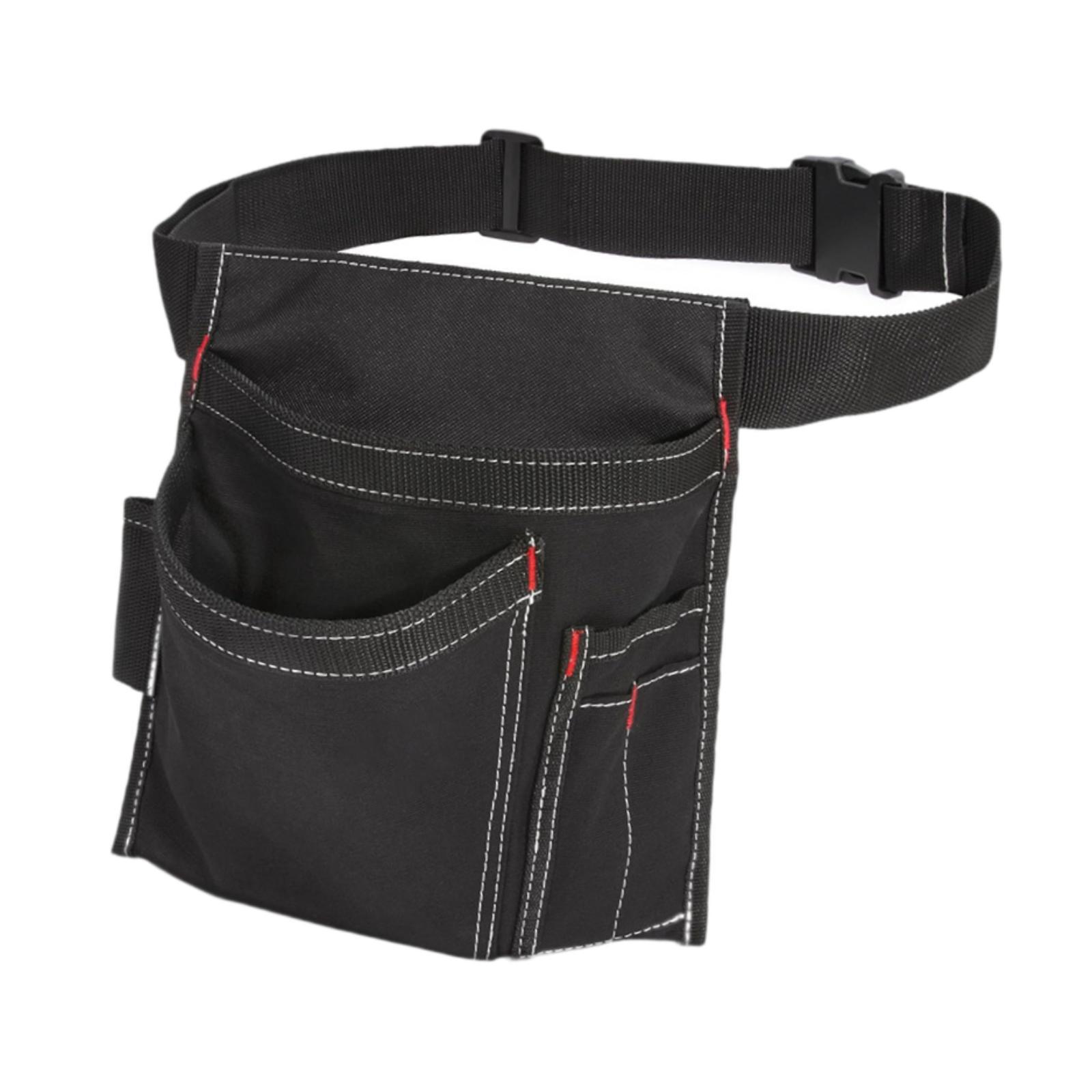 

Tool Belt Waist Apron Bag Electrician Tool Aprons Professional Storage Bag for Construction Workers Electrician Technician чорний