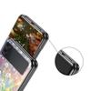 Lily Of The Valley Clear Floral Hard PC Phone Case For Samsung Galaxy Z Flip 7 6 5 4 Black Cover For Galaxy Z Flip 3 Foldable
