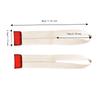 2PCS Reinforced Stitching Lifting Straps Cotton Wrist Wraps  Rowing Workouts
