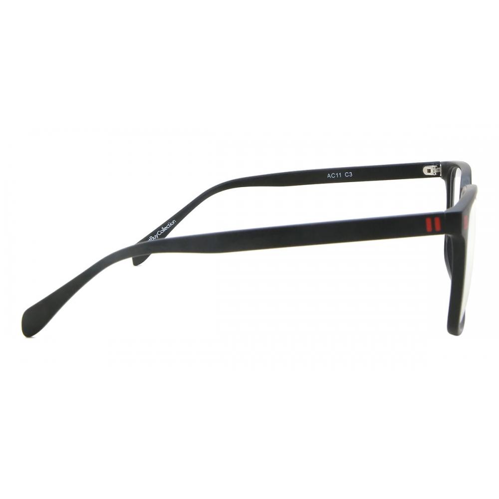 Full Rim Square Black Smartbuy Collection Molave Ac11 Fashion Unisex Eyeglasses
