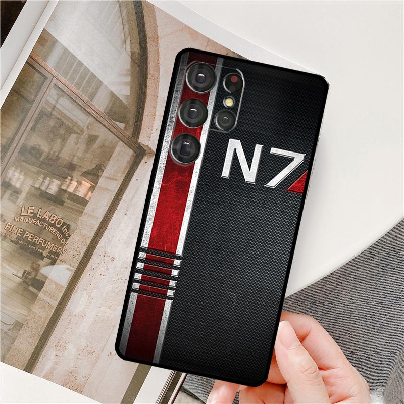 N7 Mass Effect Phone Case For Samsung Galaxy S25 Ultra S9 S10 S20 FE S21 S22 S23 Plus S24 Ultra Full Cover