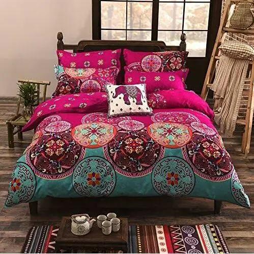 Leopard Print Duvet Cover Set Reversible Bedding Set Wild Animal Cheetah Skin Fur Print Comforter Cover Luxury Quilt Cover King