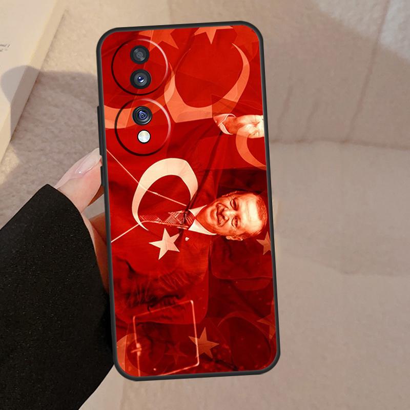 Turkey Recep Tayyip Erdogan For Honor Magic 8 7 6 5 Lite Case For Honor 400 Pro 200 50 70 90 X8c X8b X9d X9b X9c Win RT