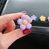 Cute Flower Perfume Clip Car Air Outlet Decoration Aromatherapy Air Freshener Colorful Flora Ornament Auto Interior Accessories