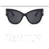 New Trend Sunglasses T Line Retro Large Frame Sunglasses Fashion Women's Sunglasses
