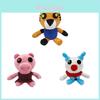 Niedliches Roblox-Schweinchen-Plüschtier, Tigerclown, weiche Puppe, tolles Geschenk für Kinder und Fans