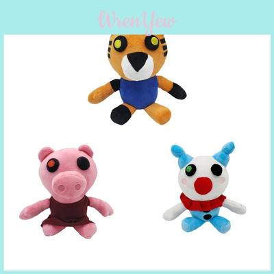 Adorable Peluche Roblox Piggy Tigre Clown Poupée Douce Idéal Pour Enfants Fans Cadeau