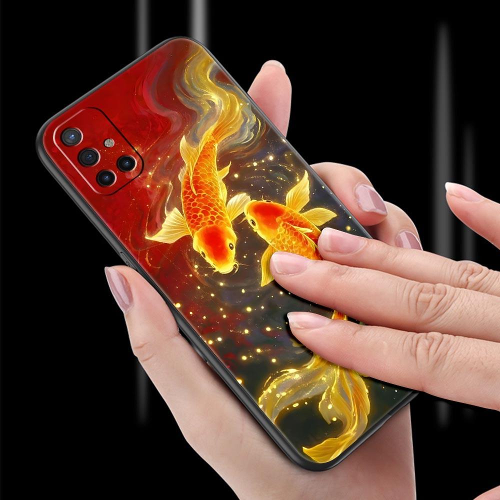 Goldfish Swimming Phone Case For Oneplus 13R 13 12R 11 10T 10R Nord N100 N200 N10 10 9 9R 9RT CE 3 2 Z Pro 5G Soft TPU Cover Bag