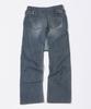 SCULPTOR Apron Layered Denim Mid Blue
