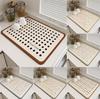 Modern Minimalist Kitchen Dish Drying Mat Absorbent Quick Dry Coffee Drain Pad Tableware Draining Pads Placemat Rug Home Decor