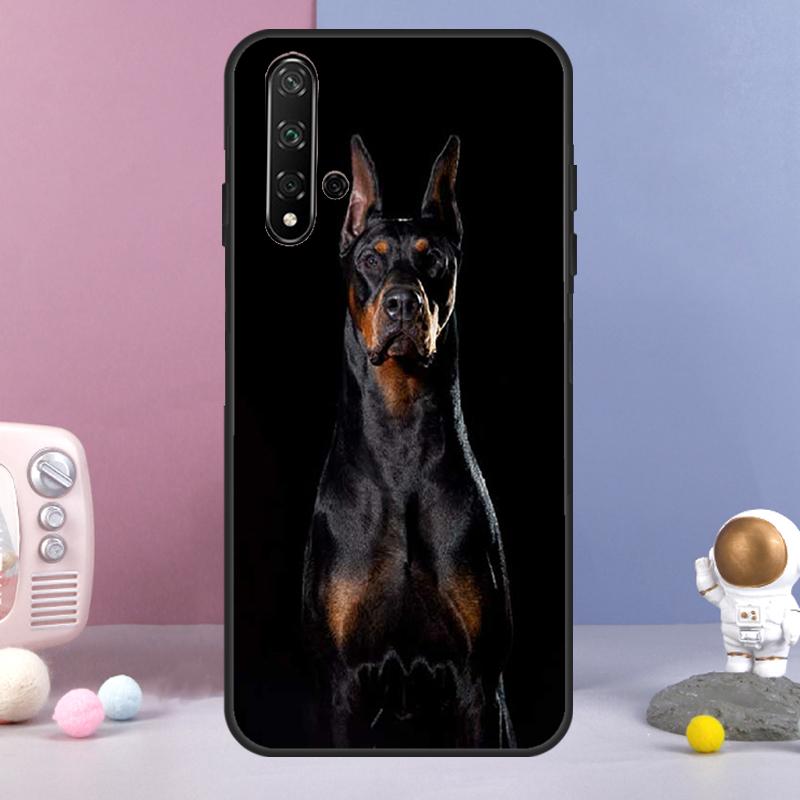 Dachshund Doberman Dog For Huawei Nova 5T 9 10 SE 7i 8i 11i 12i Y60 Y61 Y70 Y72 Y73 Y90 Y91 P20 P30 P40 Lite Case