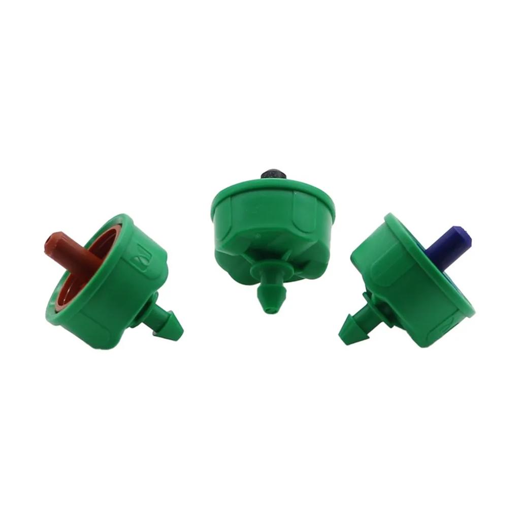 2/4/8 L/PH Anti-Drip Pressure Compensated Drippers 4/7mm Hose Steady Flow Regulators Garden Irrigation Pressure Control Emitters