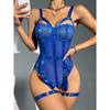Sex Underwear Sexy Lace Embroidered Mesh Onesie Sex Set