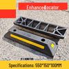 Rubber and Plastic Wheel Stopper for Parking Spaces