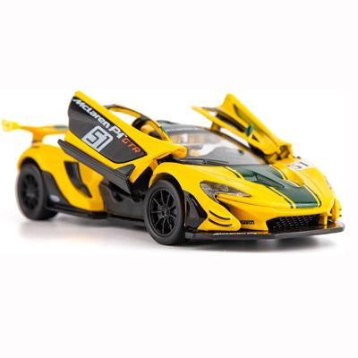 1:32 Scale McLaren P1 Diecast Model Cars Toy Cars, Alloy Pull Back Toy Car with Sound and Light Toy for Girls and Boys Kids Toys