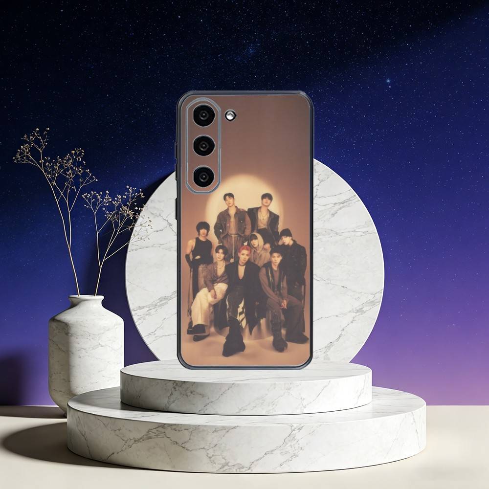 A-ATEEZ In Your Fantasy Phone Case For Samsung Galaxy A73,A72,A71,A70,A53,A52,A51,Others Soft Black Cover