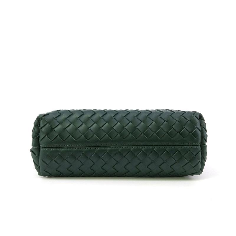 Niche Design New Metal Rope Buckle Braided Tote Bag Shoulder Bag Portable Messenger Retro All-match Simple Female Bag