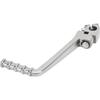 Kickstart,Kick Starter Lever Pedal, 15mm 210mm Kick Starter Folding Lever Heavy Duty Steel Alloy Kick Start Lever for Pit PRO Trail Dirt Bike