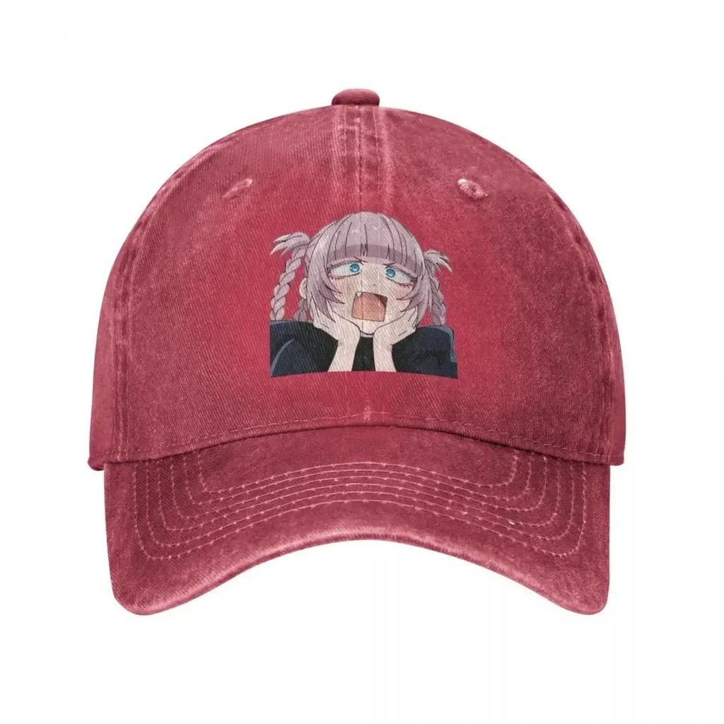 2022 New Fashion Denim Nazuna Nanakusa Surprised Baseball Cap Dad Spring Summer Hats Call of the Night Anime Casquette Gorras