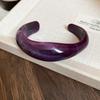 Wide Acrylic Bangles Smooth Glossy Surface Multicolor Marbled Pattern Perfect Womens Fashion Jewelry For Daily Wear Party