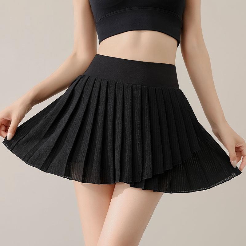 Womens Sports Skirt Set Badminton Tennis Running Quick Dry Athletic Outfit