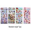 Cartoon Anime Rabbit Judy Fox Nick Stickers Zootopia 3D Relief Sticker Children DIY Scrapbook Notebook Decorative Sticker Gift
