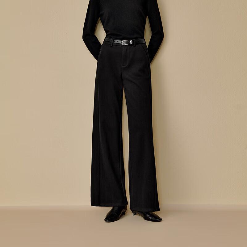 

INMAN Women s Retro Wool Blend Wide-Leg Pants 27