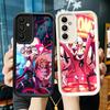 Phone Case for Samsung Galaxy A17 A16 A15 A14 A13 Hazbin Hotel Anime A56 A36 A26 A55 A35 A25 A54 A34 A24 A53 A33 A23 A07 A06