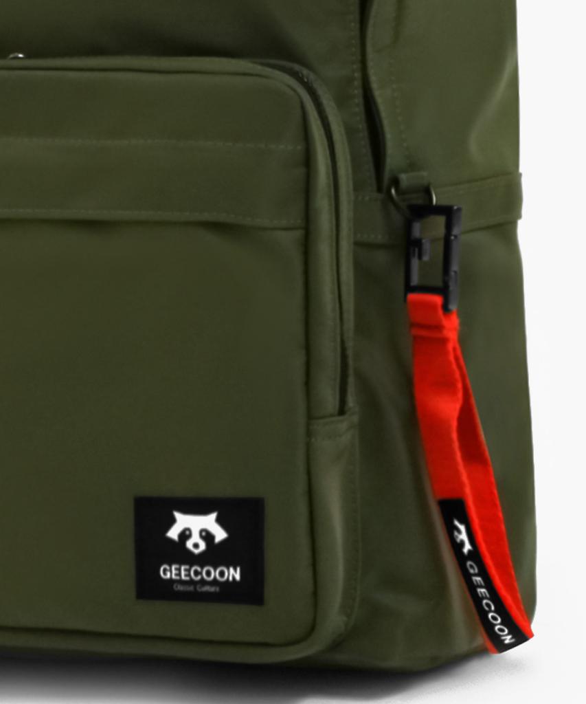 Geecoon Nylon All Day Essential Utility Backpack Gee238-701 Khaki