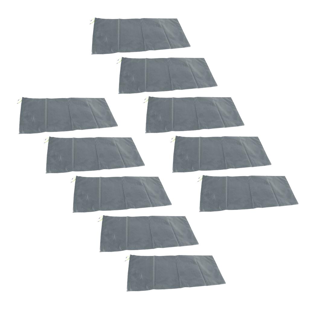 10 Stück Sandsäcke für Hochwasser Professionelle Leere Regendichte Hochwasserschutz-Sandsäcke für Haustür Garage