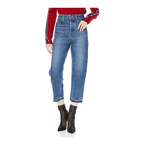 [Sneider] Cropped Denim Pants SWFP225136 Women s
