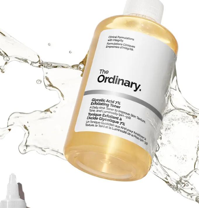 The Ordinary Glycolic Acid 7% Toner – Exfoliating & Brightening Solution 240ml