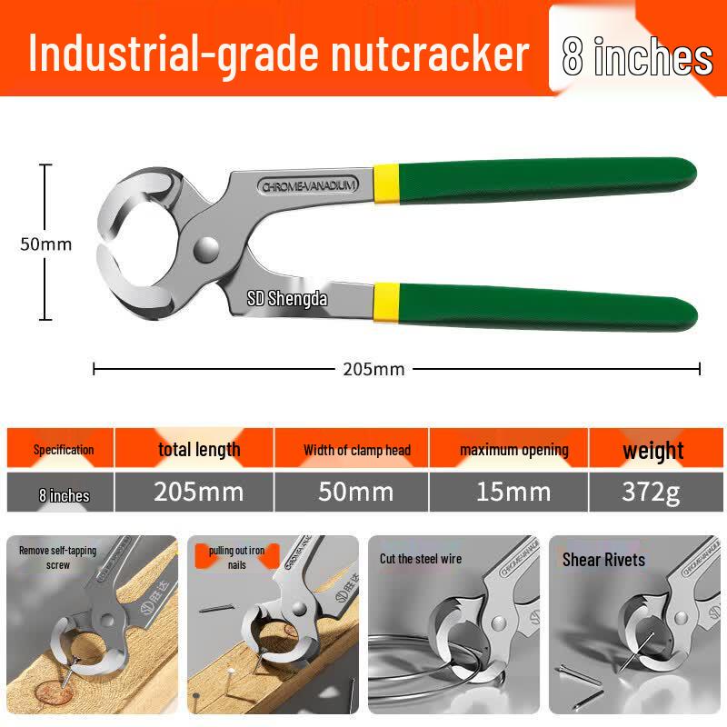Shengda 8-inch Nutcracker Plier