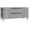VidaXL Meuble TV Sonoma gris 102x44,5x50 cm Bois d'ingénierie 819602