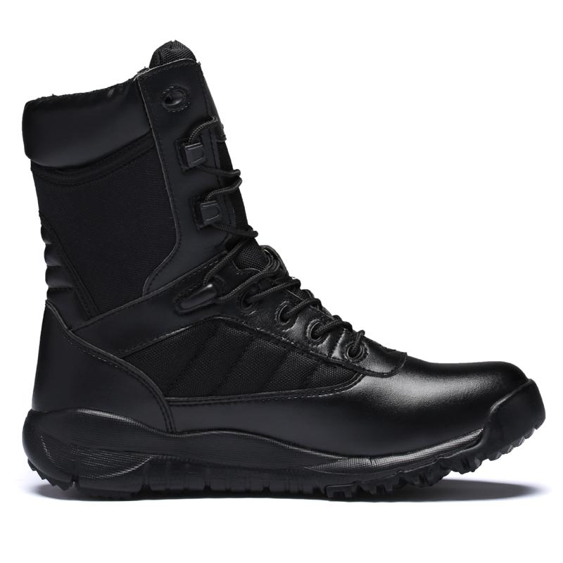 

Winter Warm Work Footwear Popular High Top Combat Boots Desert Boots Outdoor Hiking Work Boots Anti slip Oversized Footwear 38