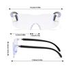 3X 5 8X 10X 12X Adjustable Magnification Eyeglass Frameless PC Frame For Detailed Work Sewing Repair