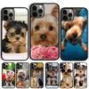 Yorkshire Terrier Yorkie Dog Coque Shell For iPhone 17 Air 15 16e 14 13 12 Pro Max 11 Pro Max Plus Phone Case Cover