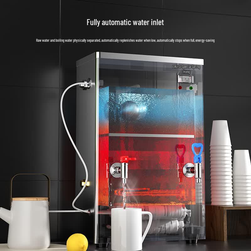 TERUISI Commercial Filtered Dual-Temp Water Boiler & Dispenser