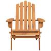 Vidaxl Solid Acacia Wood Adirondack Garden Chair