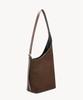 Clave Blair Suede Brown Tote Bag