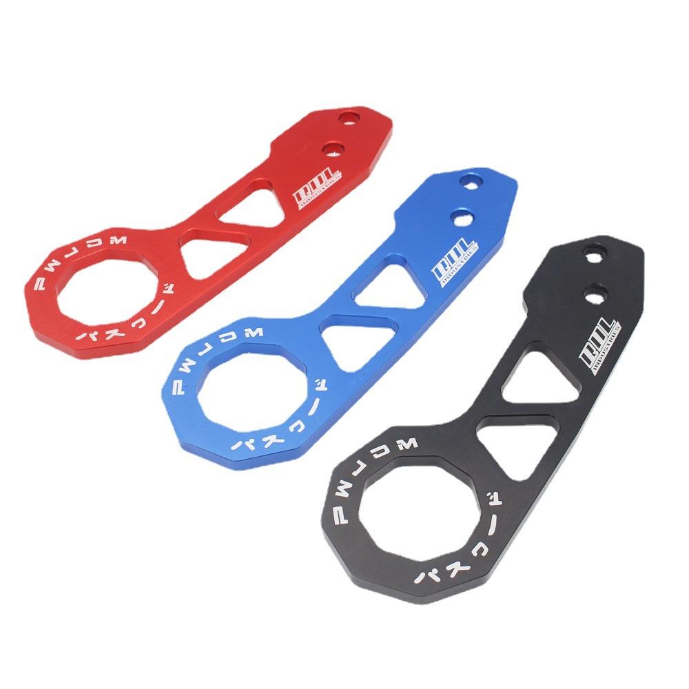 JDM Style Racing Rear Tow Hook Aluminum Alloy Rear Tow Hook for Honda Civic Fit Jazz Gk5