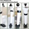 Lower Sewer Toilet Pipeline Blocking and Dredging Densely Upgraded Electric One-gun Traffic Electric for Toilet Bathroom
