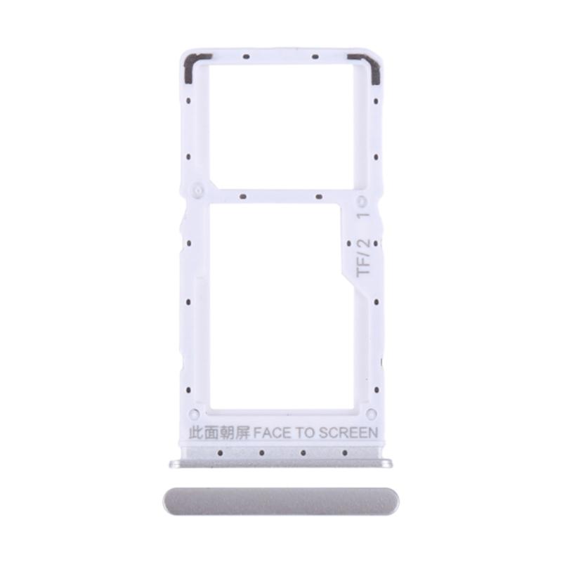 For Xiaomi Poco X5 5G/Redmi Note 12 5G (Global) SIM Card+TF Card Tray Holder Replacement Part (Without Logo)