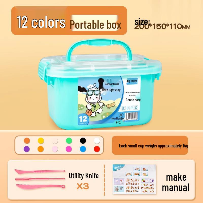 

Без запаха Пищевой Пластилин для Лепки для Детей - Наборы 24 и 36 Цветов