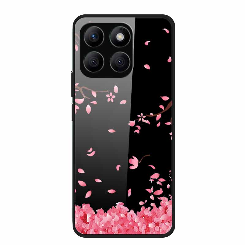 For Honor X8c Case X8 c X 8c Tempered Glass Hard Back Cover Phone Case For Honor X8c 4G Case HonorX8c X 8 c Capa Soft TPU Bumper
