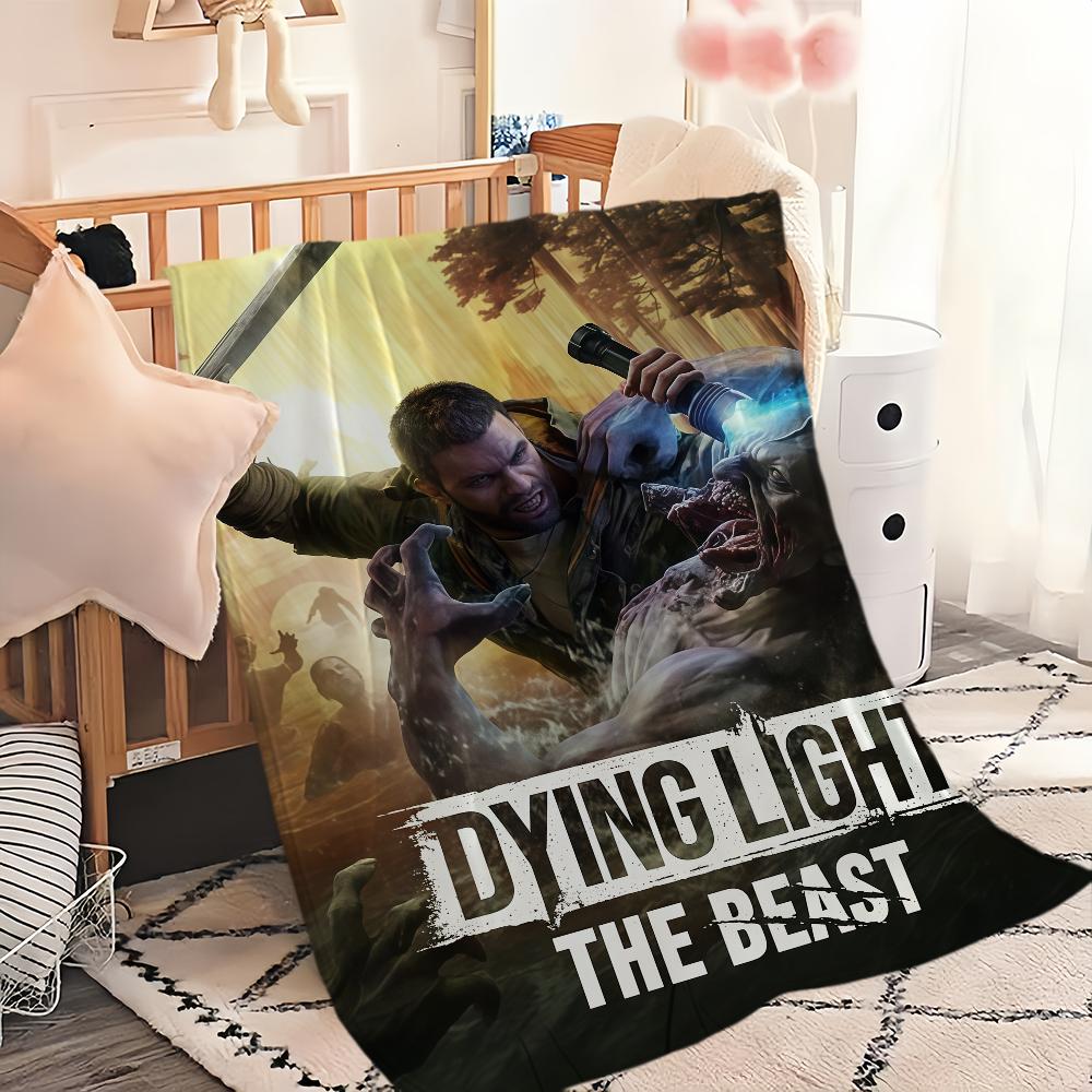 D-Dying L-Light The Beast Game Blanket Blanket for Couch Sofa Travel Home Picni Flannel Blanket birthday gift Warm Comfortable