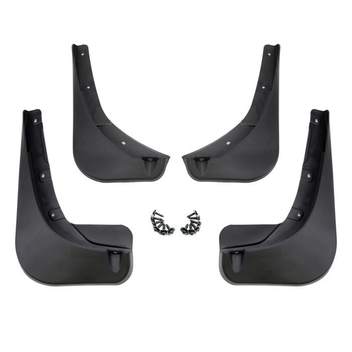 Bavettes garde-boue - J&amp;J Automotive - Jeep Renegade - 4 pièces - Durable - Facile à assembler