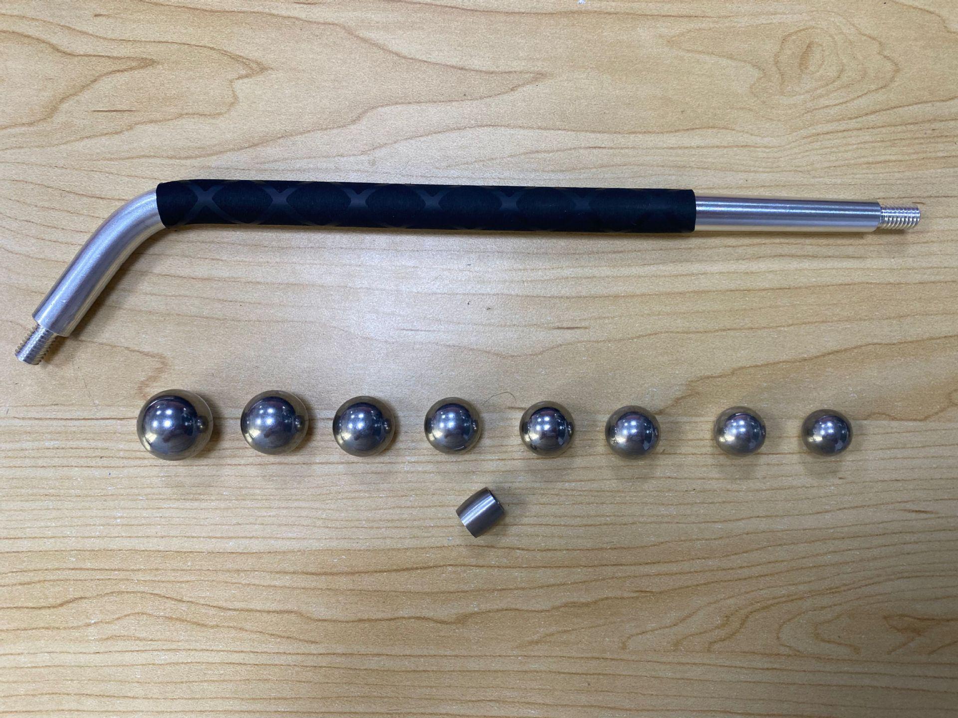 Wind Instrument Repair Kit: 8 Metal Balls, 1 Barrel Ball, Long Rod for Saxophone and Clarinet ABS