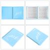 Uxcell Sheet Music Folder, 30 Pockets, 60 Pages, Spiral Binder, Document Holder, A4Letter Size (8.5 X 11") Compatible, Blue